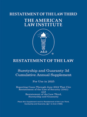 cover image of Restatement of the Law Third, The Foreign Relations Law of the United States